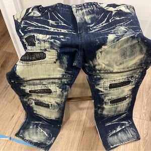 Encrypted Y2K Jeans, Size 44